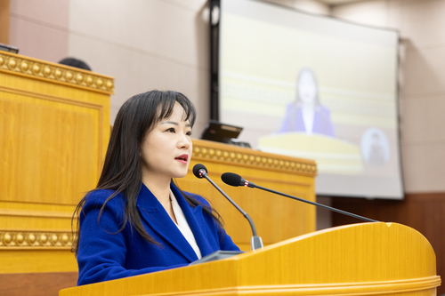 이지연 양주시의회 의원 '학교 설립과 통학교통 연계 강화에 따른 과밀학급 해소 촉구 건의안' 발의