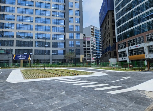 친환경 주차장으로 조성된 고양특례시 토당 제1공영주차장