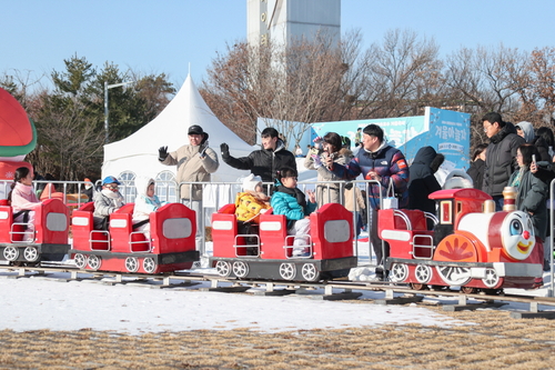 2025년 제7회 의왕왕송호수 겨울축제 현장