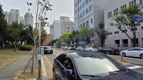 고양특례시 강송로 노상주차장 무인정산시스템 카메라