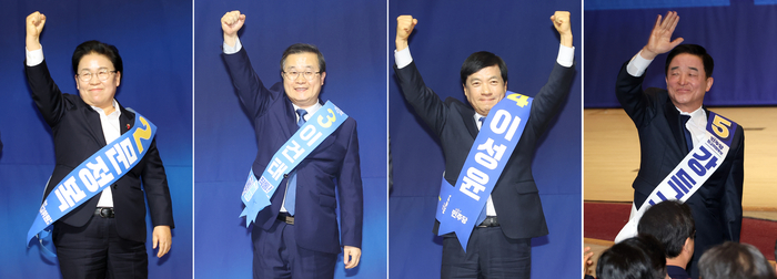 더불어민주당 최고위원 보궐선거 후보들