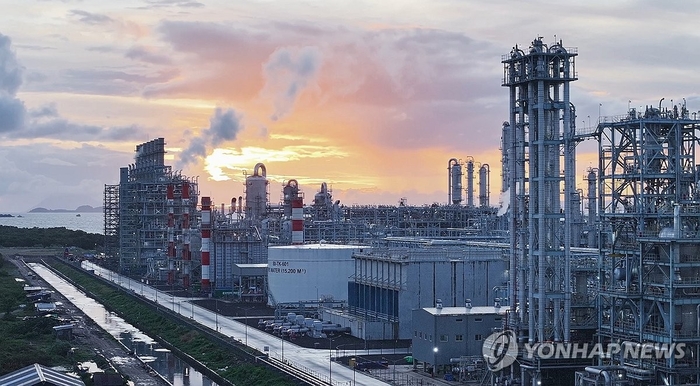 롯데케미칼 인도네시아(LCI) 석유화학단지 전경