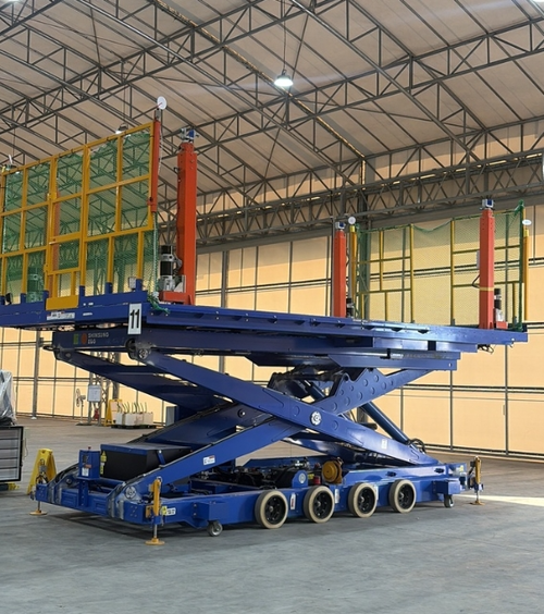 신성이엔지가 자체 개발한 시공 혁신 장비 'HPL'