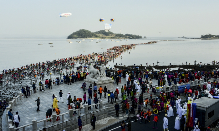 진도신비의바닷길축제, '2026년 전라남도 대표축제 선정'