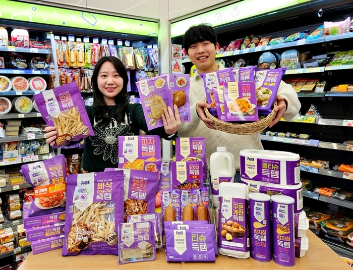 편의점 CU가 판매하는 PB '득템시리즈' 상품. 사진=BGF리테일