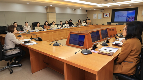 2025년 과천시 SNS시민기자단 발대식 현장