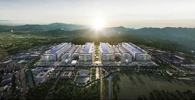 용인 반도체 클러스터 조감도. 사진 = 용인시.