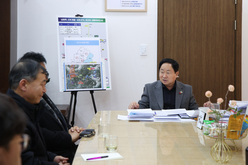 주광덕 남양주시장 21일 특별대책지역 수질보전정책협의회와 간담회 주재