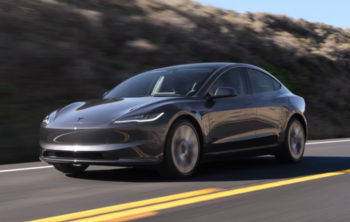 테슬라 '모델3'. 사진=테슬라 홈페이지 캡쳐.