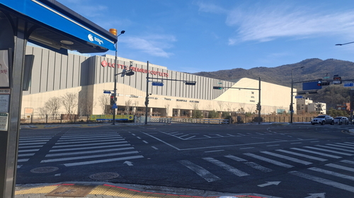 의왕시 롯데프리미엄아울렛 정문 사거리