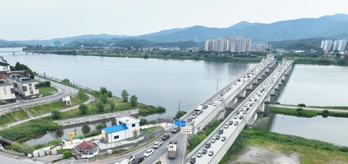 양평대교 합성 조감도