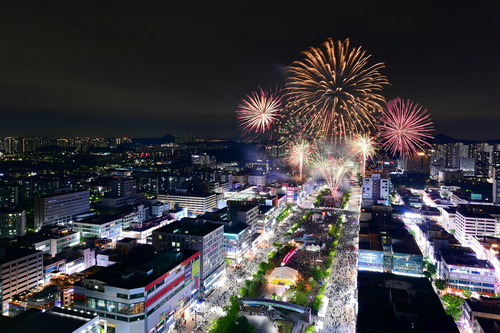 안산시 2025년 제21회 안산국제거리극축제 현장