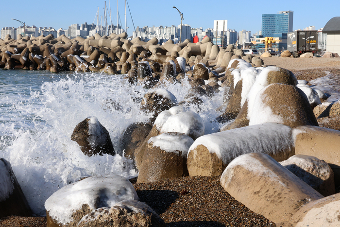 얼어붙은 바닷물