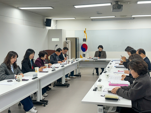안양시의회 보사환경위원회 '안양시보건소 지역보건의료계획 간담회' 개최