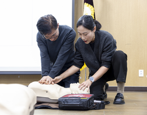 의왕시의회 21일 '소방안전 및 응급처치 교육' 실시