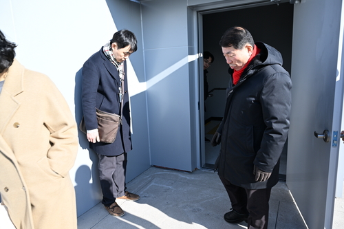 백경현 구리시장 23일 수택2동 행정복지센터 개청 전 최종 현장 점검