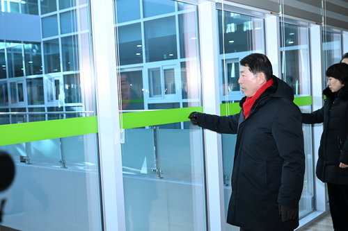 백경현 구리시장 23일 수택2동 행정복지센터 개청 전 최종 현장 점검