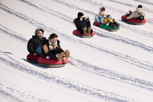 양주시 양주눈꽃축제 눈썰매장