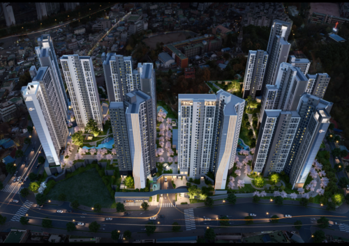 김포시 북변3주택 재개발 정비사업 조감도