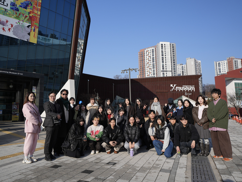 양평군립미술관 기획전 '무엇이 보이는가' 참가작가 간담회 현장