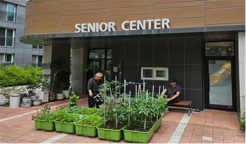 의왕시 쑥쑥텃밭 상자텃밭 조성 현장