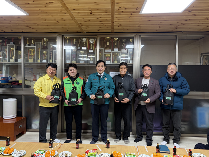 진부면 상진부3리 노인회관 한파 쉼터 점검