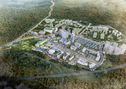 의정부시 고산동 복합문화융합단지 조감도