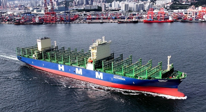 HJ중공업의 첫 미 해군 MRO 선박 '아멜리아 에어하트함'