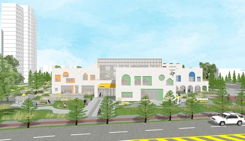 의정부시 고산동 아이돌봄 클러스터 조감도