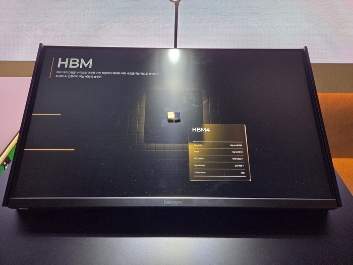 6세대 고대역폭메모리인 HBM4