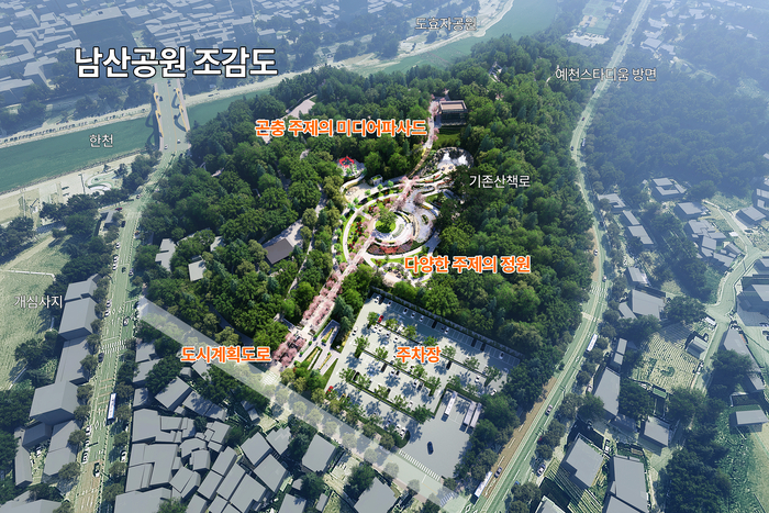 원도심과 신도시 공원, 머무는 공간으로 재편