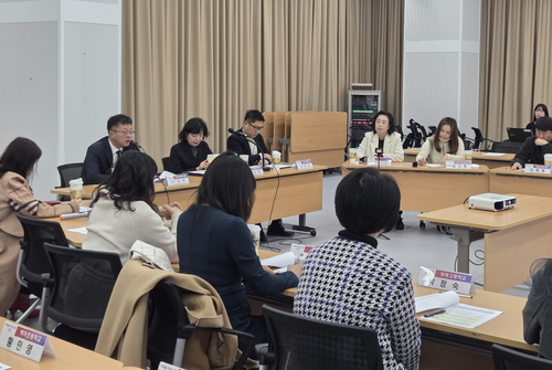 2025년 12월 학생자치회 주도 고양특례시 향동고등학교 축제 회의