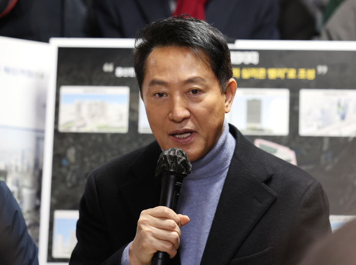 인사말하는 오세훈 서울시장