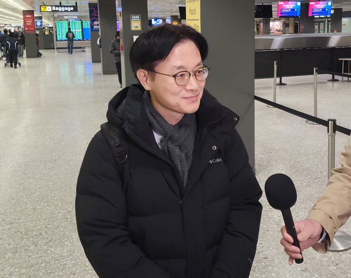 급거 미국을 방문한 김정관 산업장관