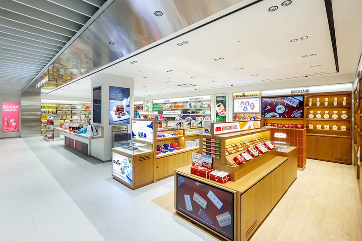 신세계면세점의 식품 큐레이션존 '테이스트 오브 신세계' 이미지.