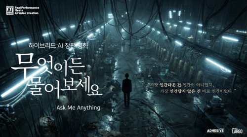 인공지능(AI) 기반 하이브리드 영화 '무엇이든 물어보세요' 이미지