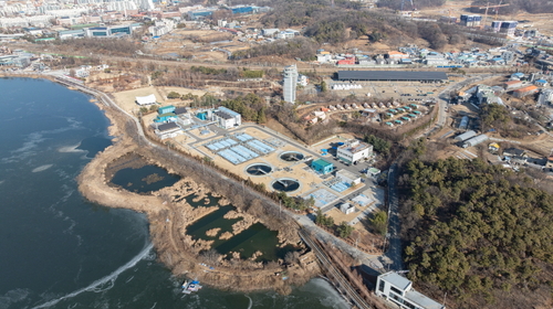 의왕시 왕송호수 전경