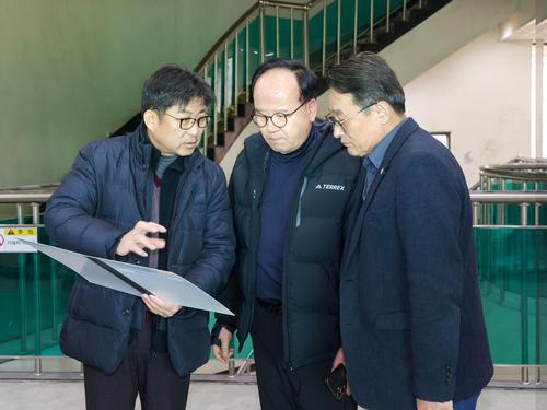 광명시의회 3일 광명골프연습장 개보수 공사 추진 현황 확인