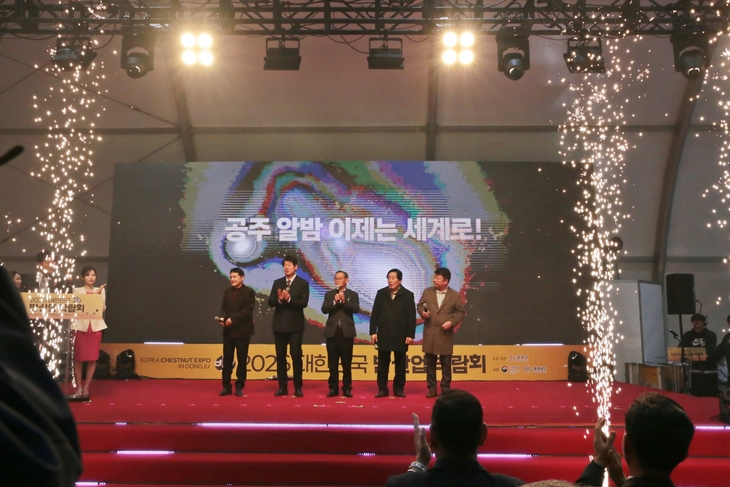 '불타는 밤, 달콤한 공주'…겨울공주 군밤축제 현장 가보니