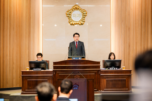 조성대 남양주시의회 의장 3일 제317회 임시회 선포