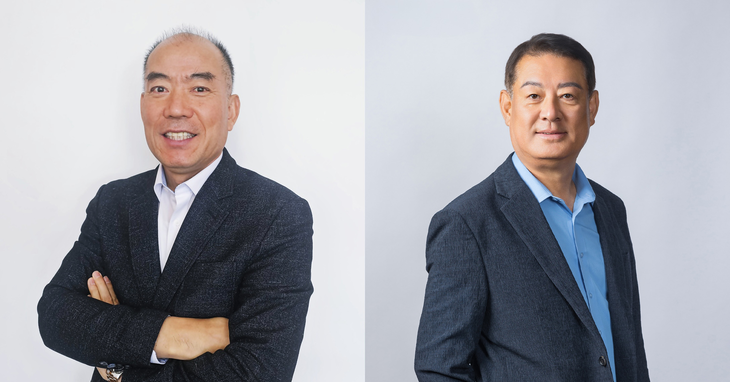 파블로항공은 공군 소장 출신 류영관 전 한화에어로스페이스 CR실 부사장(좌)·육군 준장 출신 전재필 전 공우이엔씨㈜ 대표이사(우)를 영입해 각각 신