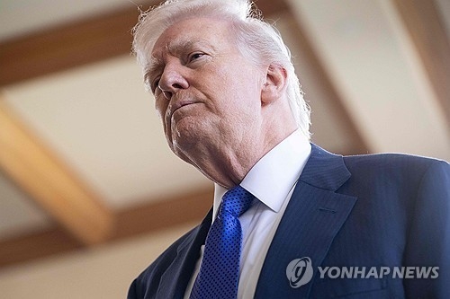 도널드 트럼프 미국 대통령.