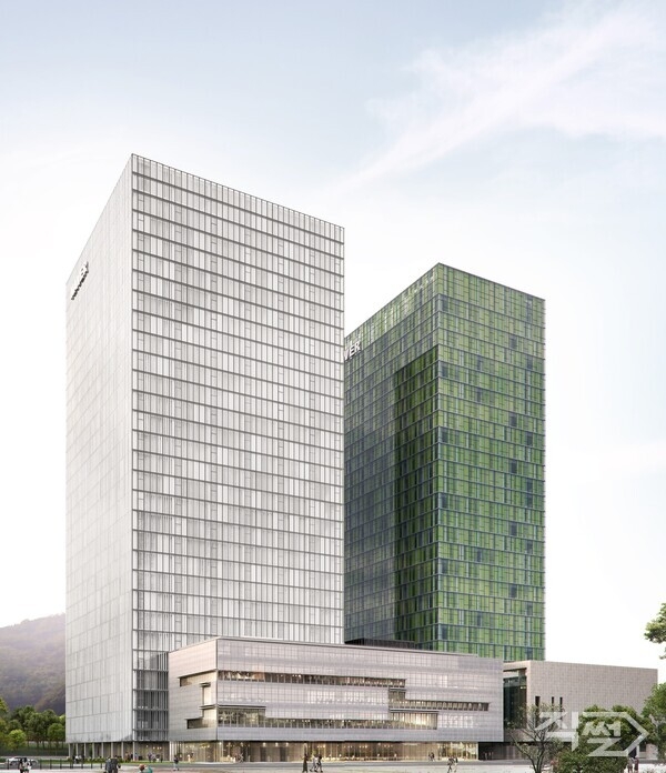 네이버 1784 사옥 전경.