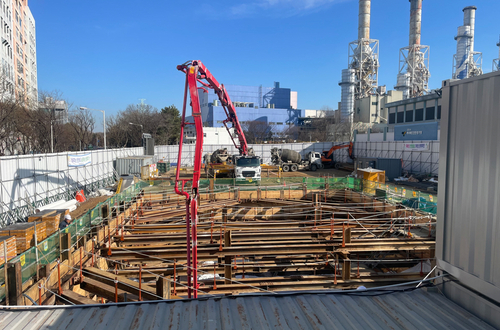 고양특례시 백석국민체육센터 공사 현장