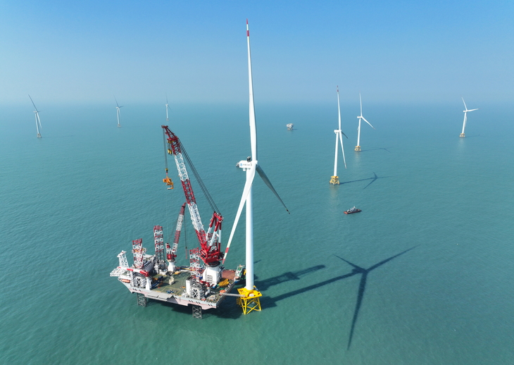 CHINA-FUJIAN-OFFSHORE WIND TURBINE UNIT-OPERATION (CN)