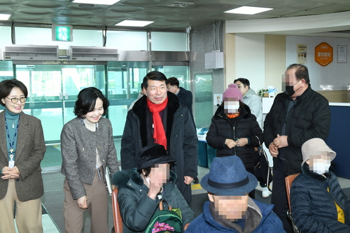 백경현 구리시장 9일 대상포진 무료 예방접종 현장 점검