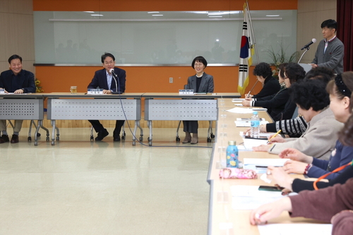 이동환 고양특례시장 10일 식사동 통장들과 소통