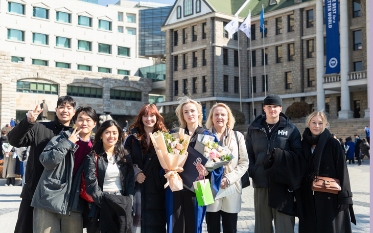 2025년 2월 졸업한 유학생