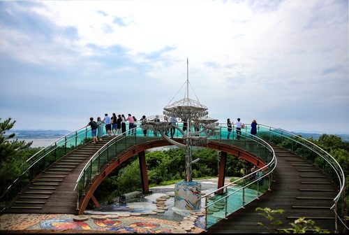 안산 바다향기수목원 전경