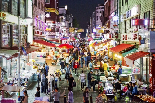 안산 안산다문화거리 전경